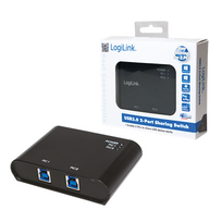 usb jungiklis - Jungiklis Logilink UA0216, juoda - 3 nuotrauka