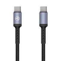 Tellur Type-C to Type-C cable 3A PD60W 2m nylon black