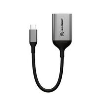 usb audio adapteris - ALOGIC Ultra USB-C to USB-C female and audio output 15 cm - 1 nuotrauka