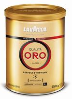 Lavazza Qualita Oro ground coffee 250g can