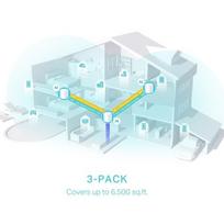 deco router - TP-Link Deco X50 3-pack - 2 nuotrauka