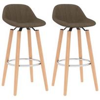 Baro kėdė VLX Bar Chair 289380, ruda, 2 vnt.