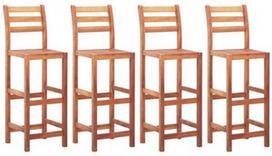 Baro kėdė VLX Bar Chairs 46315, ruda, 4 vnt.