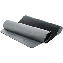 Kilimėlis fitnesui ir jogai Gymstick Yoga, pilka, 180 cm x 61 cm x 6 mm