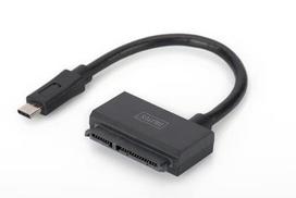 sata to usb - Digitus USB 3.1 Type-C to SATAIII Adapter - 1 nuotrauka