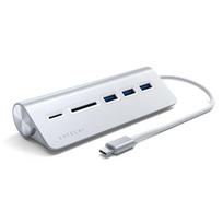  SATECHI USB-C Aluminum USB ir korteliu skaitytuvas ST-TCHCRS