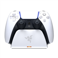 ps5 stand - Razer  Quick Charging Stand for PS5 (White) - 6 nuotrauka