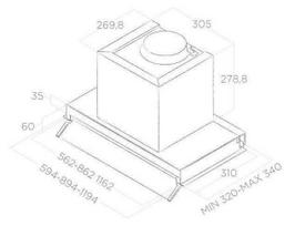 elica boxin - Elica BOXIN LX/IX/A/120 - 2 nuotrauka