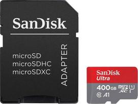 micro sd kortele - Sandisk Micro SDXC 400GB 10 Class UHS-I SDSQUA4-400G-GN6MA - 2 nuotrauka