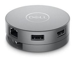 usb laidas 90 - Laidas Dell USB-C Adapter – DA310 - 2 nuotrauka