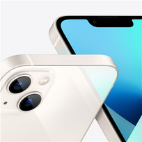 iphone 1 - Apple iPhone 13 128GB Starlight (Baltas) - 2 nuotrauka