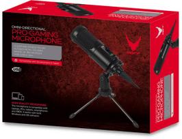 kondensatoriniai mikrofonai - Varr Gaming Tube, black (45589) - 3 nuotrauka