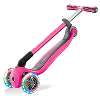 globber go up - Globber GO-UP Deluxe Lights / Deep pink (5 in 1) 2021 - 5 nuotrauka