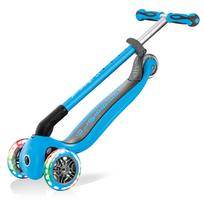 globber go up - GLOBBER  Go Up Deluxe Lights, 646-101 (Mėlyna) - 5 nuotrauka