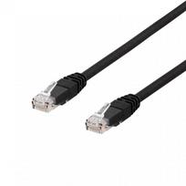 Pirkti Deltaco TP-615UV tinklo kabelis Juoda 15 m Cat6 U/UTP (UTP) - Photo 1