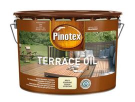 Aliejus terasoms PINOTEX TERRACE OIL, bespalvis, 10 l