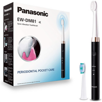 Elektrinis dantų šepetėlis Panasonic EW-DM81-K503, baltas/juodas