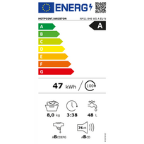 skalbimo masinos hotpoint ariston - Indesit NM11 846 WS A EU N - 6 nuotrauka