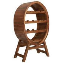 Butelių lentyna VLX Wine Rack 13 Bottles 44036, ruda, 500 mm x 300 mm x 900 mm