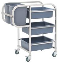 Virtuvinė spintelė VLX 50918, sidabro, 820 mm x 435 mm x 930 mm