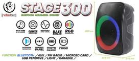 stagus - Belaidė kolonėlė Rebeltec Stage 300, juoda, 35 W - 2 nuotrauka