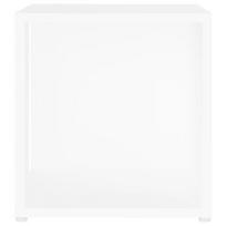 Žurnalinis staliukas VLX Side 809008, baltas, 330 mm x 330 mm x 345 mm