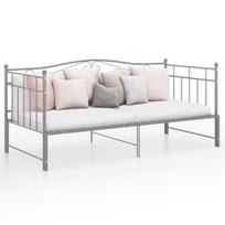 Sofa-lova VLX Pull-Out Metal 324784, pilka, 206.5 x 95 x 89.5 cm