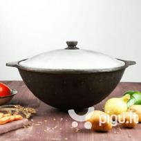 Šlifuotas, išdegintas uzbekiškas kazanas 6L, KP6
