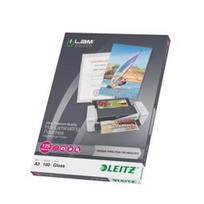 Leitz iLAM UDT, Transparent, EVA (Ethylene Vinyl Acetate), Polyethylene terephthalate (PET), Glossy, A3, 309 mm, 435 mm