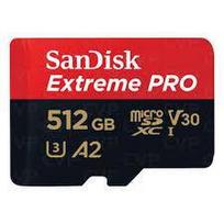 sandisk extreme pro - SanDisk Extreme PRO microSDXC 512GB + SD Adapter - 1 nuotrauka