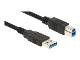 DELOCK USB 3.0 Type-A male > USB 3.0 Type-B male 1.5 m black