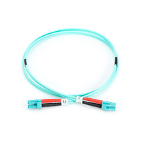dvipuse 3m - DIGITUS Fiber Optic Patch Cord LC to LC Multimode 50/125 mju Duplex long 3m class OM3 - 2 nuotrauka