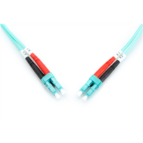 dvipuse 3m - DIGITUS Fiber Optic Patch Cord LC to LC Multimode 50/125 mju Duplex long 3m class OM3 - 4 nuotrauka
