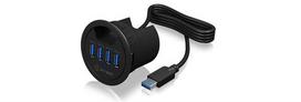 USB šakotuvai (USB hub) IcyBox Desk Hub USB 3.0 IB-HUB1403
