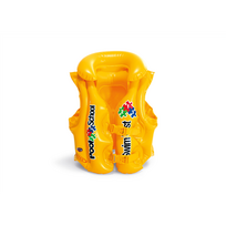 plaukimo liemene - Intex Deluxe Swim Vest Pool School 58660EU Yellow - 2 nuotrauka