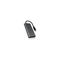 usb c to 3.2 gen 1 - ICYBOX USB 3.1 Gen 2 Type-C Hub to 2x Type-C and 2x Type-A interfaces Anthr./black - 5 nuotrauka
