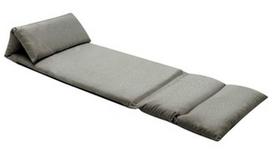 Fotelis VLX Folding Floor 325261, tamsiai pilka, 216 cm x 56 cm x 9 cm