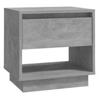 Naktinis staliukas VLX Chipboard 809520, pilkas, 45 x 34 x 44 cm