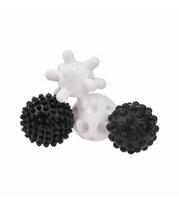 Pirkti Akuku minkšti sensoriniai kamuoliukai, 4 vnt., Black/white A0469 - Photo 1