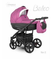 Universalus 3in1 vežimėlis Camarelo Baleo, BA-2 : Spalva - Rožinė