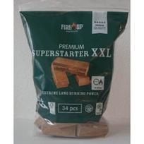 oro jonizatorius - Įdegtukai FIRE UP Premium XXL 34 vnt. - 1 nuotrauka