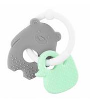 Akuku Silikoninis kramtukas BEAR/DUCK, A0126