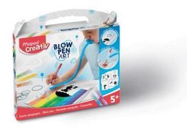 Pučiamų flomasterių komplektas MAPED Creativ Blow Pen String’Art