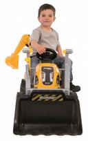 smoby farmer max - Traktorius Smoby Builder Max, geltonas/pilkas - 2 nuotrauka