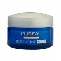 L'OREAL TRIPLE ACTIVE MOISTURISING naktinis kremas, 50 ml