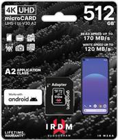 Goodram IRDM M2AA A2 Microcard + Adapter, 512 GB
