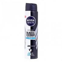 NIVEA MEN BLACK & WHITE INVISIBLE FRESH purškiamasis dezodorantas, 250 ml