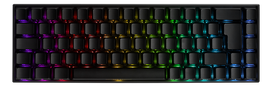 deltaco gaming - Klaviatūra DELTACO GAM-100-UK DK440R, bevielė 65%, priekiniai lazeriniai klavišai, RGB - 2 nuotrauka