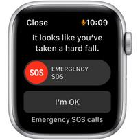 apple watch se gps 44mm - Išmanusis laikrodis Apple Watch SE (GPS, 44 mm) - Silver Aluminium Case with Abyss Blue Sport Band - 6 nuotrauka
