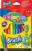 Nuplaunami flomasteriai Colorino Kids, 10 spalvų